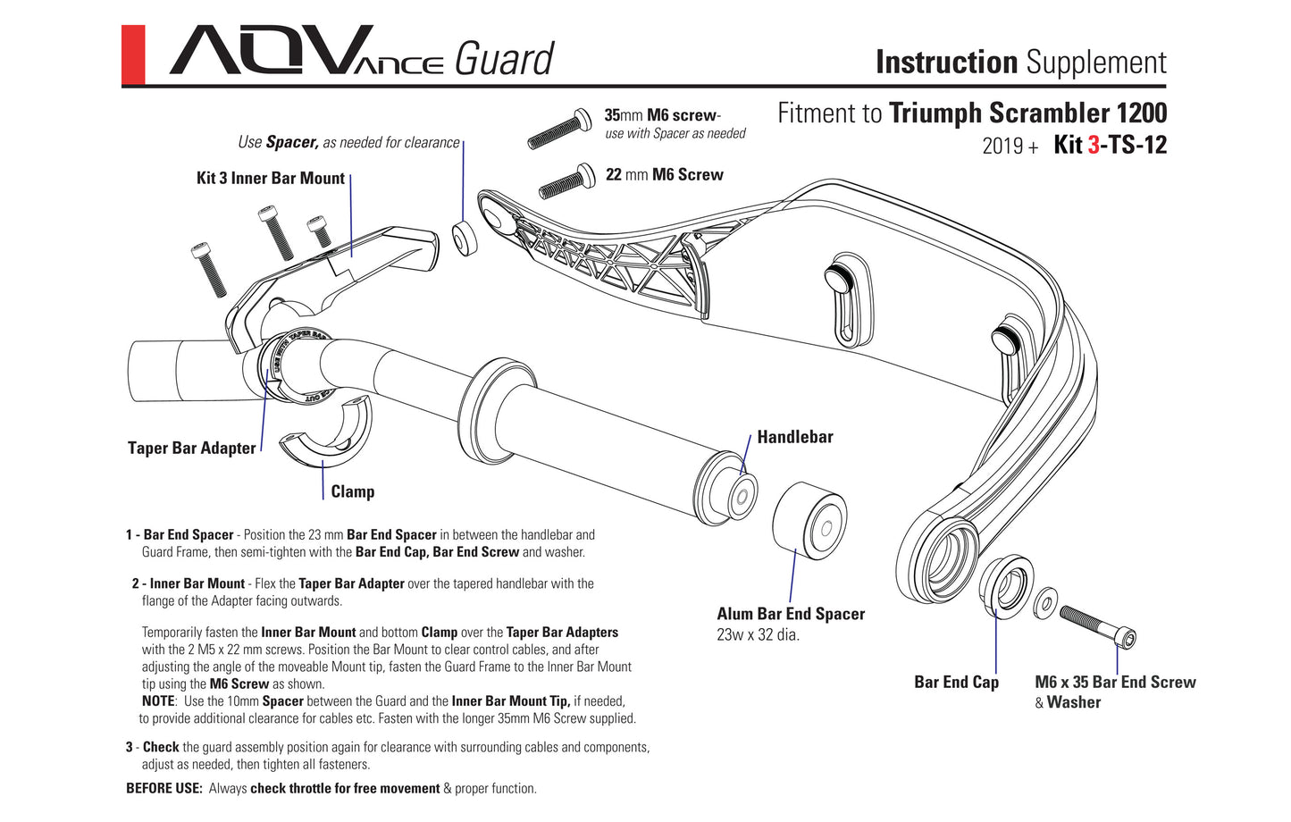 ADVance Guard Triumph KIT 3-TS-12