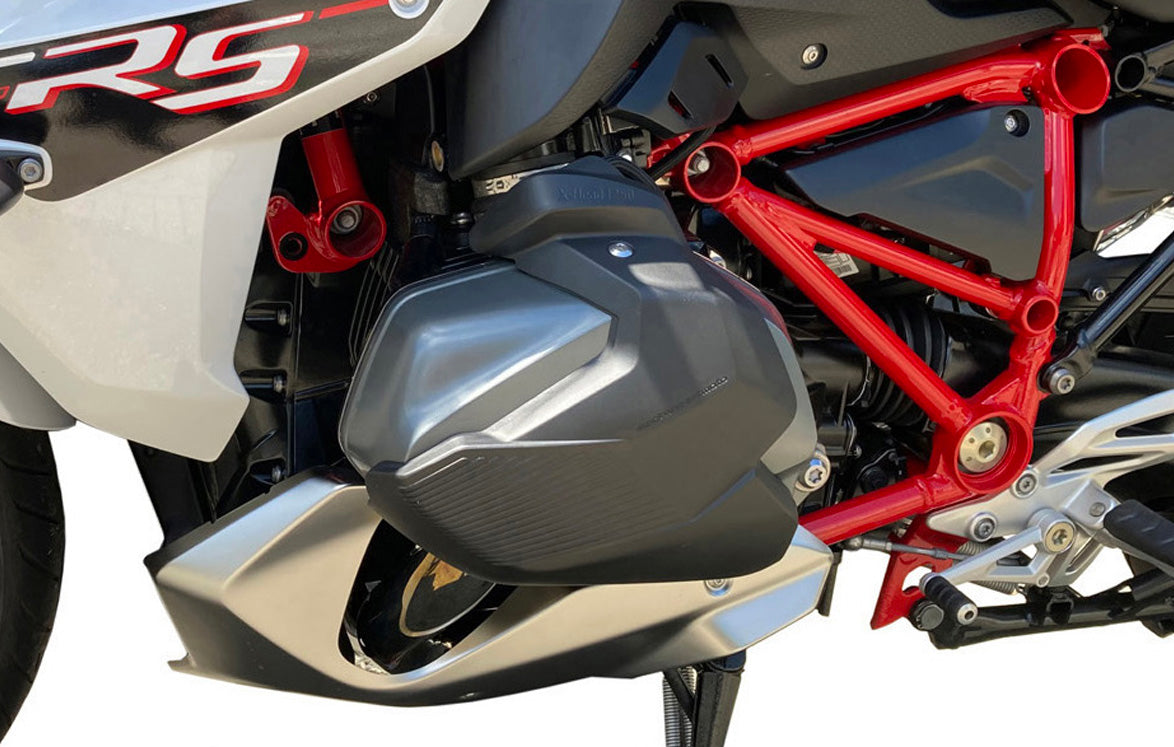 X-Head 1250 cylinder guard mounted to BMW R1250 RS
