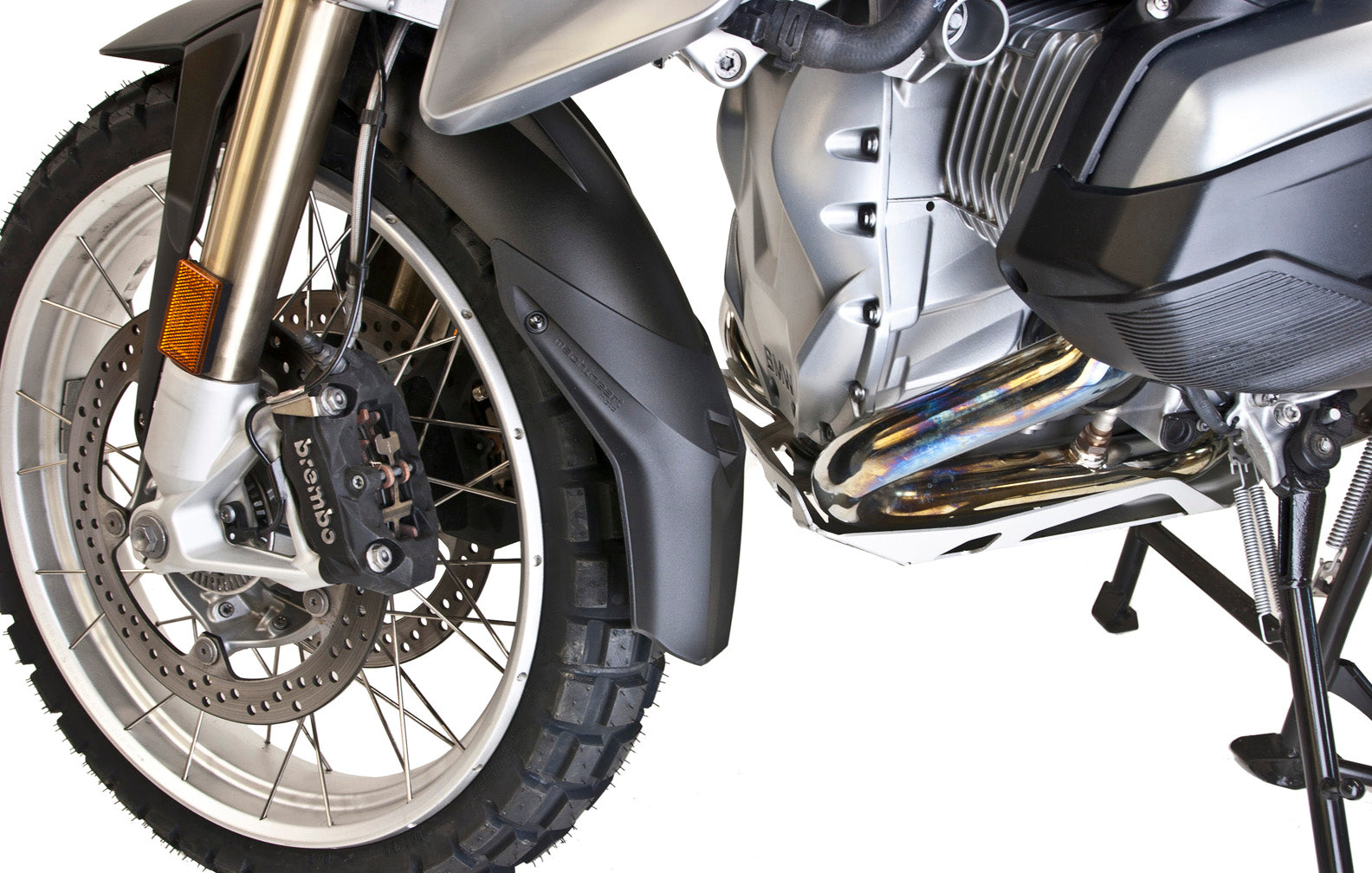 Avant Front Fender Extension mounted to BMW R1200 GS