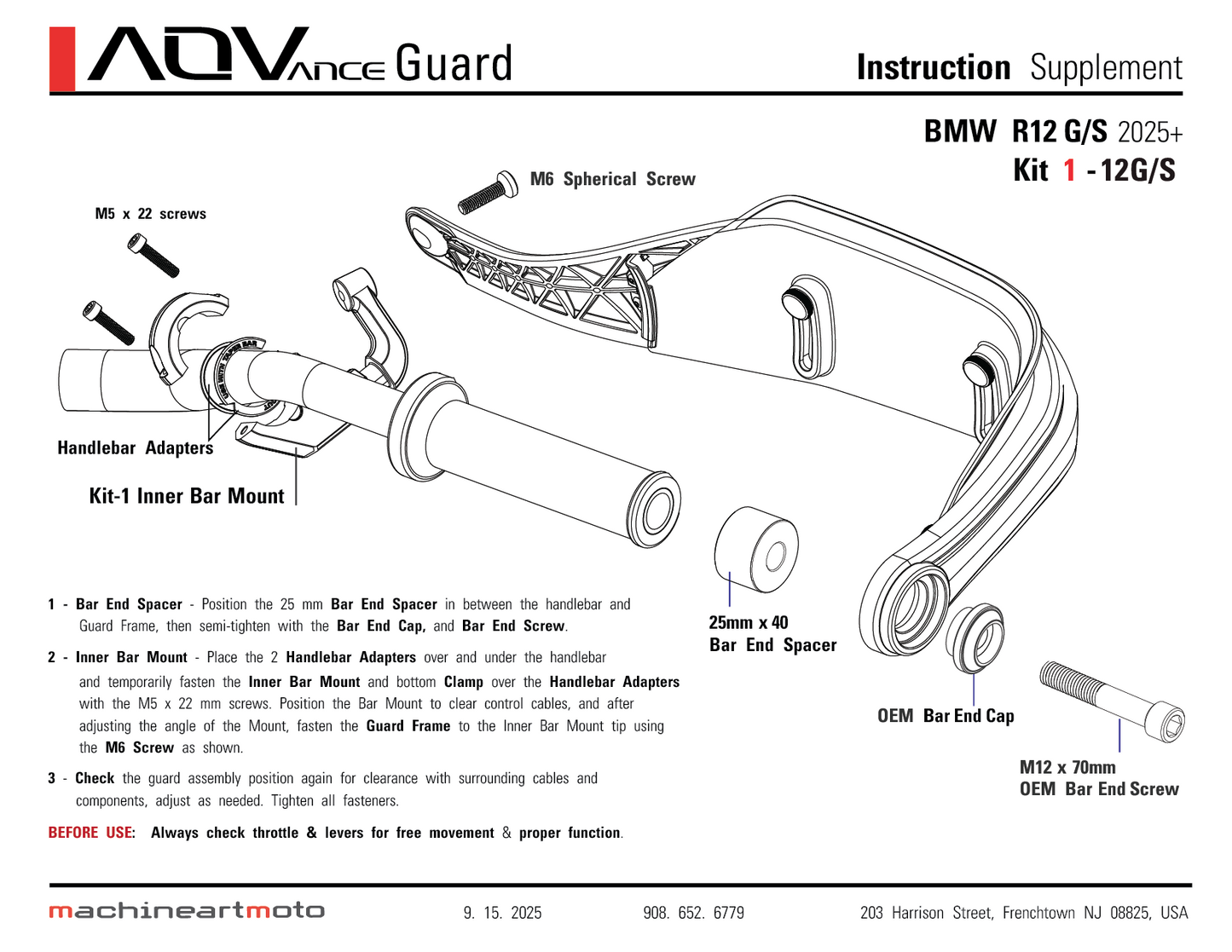 ADVance Guard BMW R12 G/S