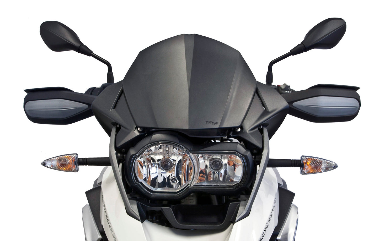 Enduro windscreen on BMW R1200 GS & ADVance Guards