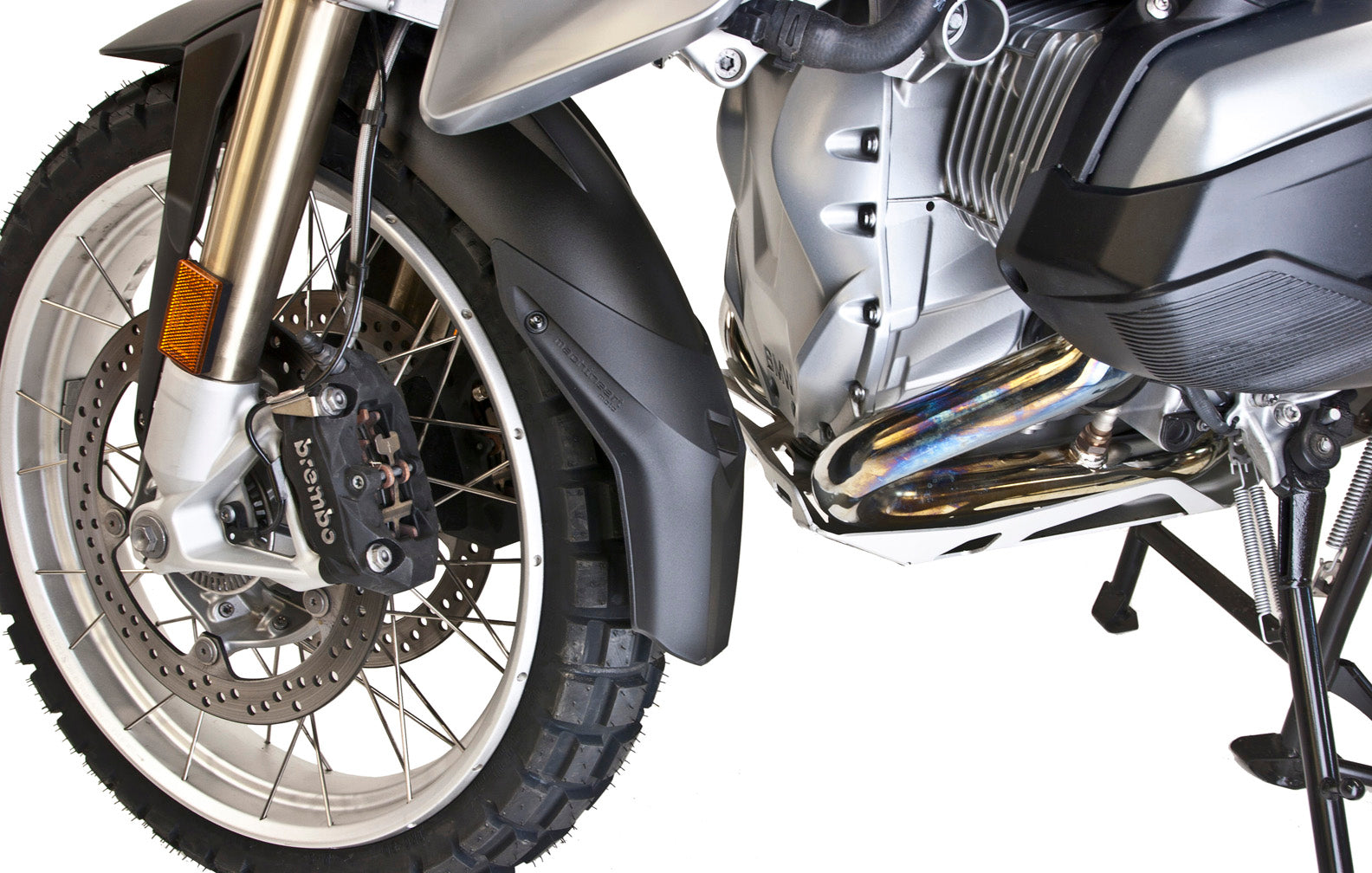 Avant Front Fender Extension mounted to BMW R1200 GS 